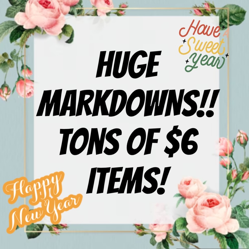 NEW YEAR NEW SALES!!